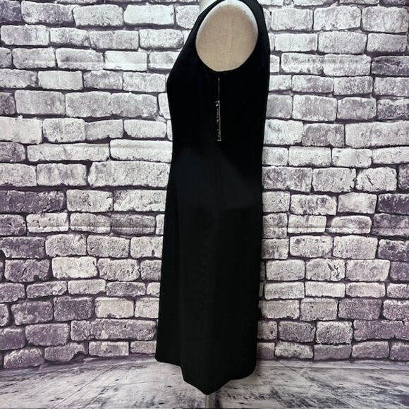 Style & Co. NWT Black Sleeveless Sheath Dress Size 6 - Picture 4 of 9